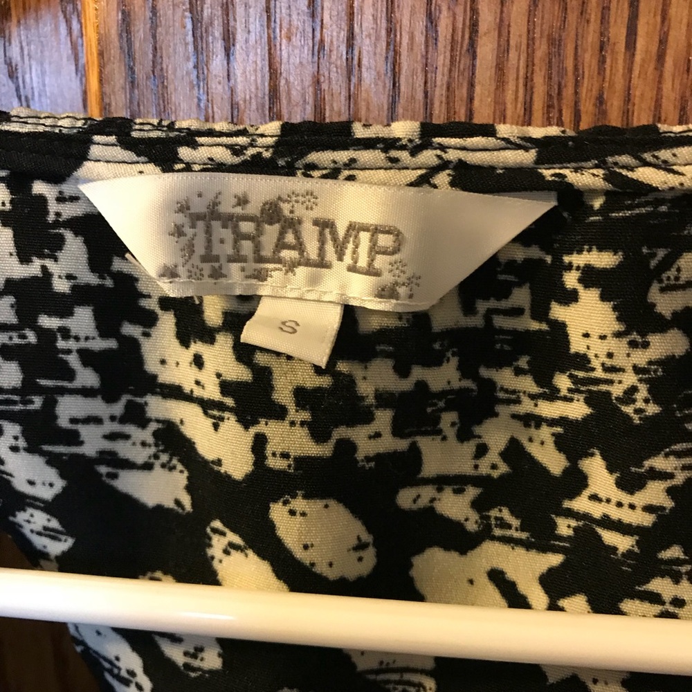 Black and white “Tramp” dress.  Size Small.